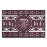 Texas A&M Aggies Holiday Sweater Starter Mat Accent Rug - 19in. x 30in.