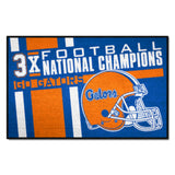 Florida Gators Football Dynasty Starter Mat Accent Rug - 19in. x 30in.