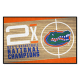 Florida Gators Basketball Dynasty Starter Mat Accent Rug - 19in. x 30in.