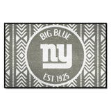 New York Giants Southern Style Starter Mat Accent Rug - 19in. x 30in.
