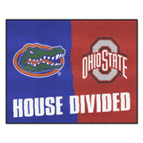 House Divided - Florida / Ohio St Rug 34 in. x 42.5 in.