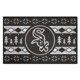 Chicago White Sox Holiday Sweater Starter Mat Accent Rug - 19in. x 30in.