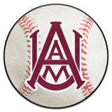 Alabama A&M Bulldogs Baseball Rug - 27in. Diameter