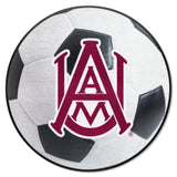 Alabama A&M Bulldogs Soccer Ball Rug - 27in. Diameter