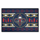 New Orleans Pelicans Holiday Sweater Starter Mat Accent Rug - 19in. x 30in.