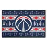Washington Wizards Holiday Sweater Starter Mat Accent Rug - 19in. x 30in.