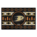 Anaheim Ducks Holiday Sweater Starter Mat Accent Rug - 19in. x 30in.