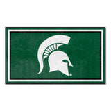 Michigan State Spartans 3ft. x 5ft. Plush Area Rug