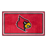 Louisville Cardinals 3ft. x 5ft. Plush Area Rug
