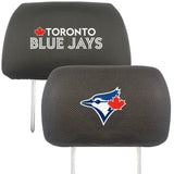 Toronto Blue Jays Embroidered Head Rest Cover Set - 2 Pieces