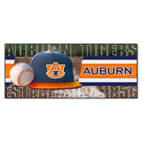 Auburn Tigers Baseball Runner Rug - 30in. x 72in.