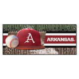Arkansas Razorbacks Baseball Runner Rug - 30in. x 72in.
