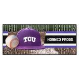 TCU Horned Frogs Baseball Runner Rug - 30in. x 72in.