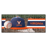 Virginia Cavaliers Baseball Runner Rug - 30in. x 72in.