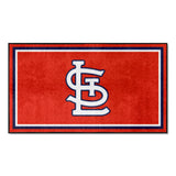 St. Louis Cardinals 3ft. x 5ft. Plush Area Rug