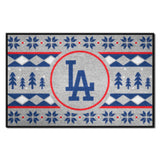 Los Angeles Dodgers Holiday Sweater Starter Mat Accent Rug - 19in. x 30in.