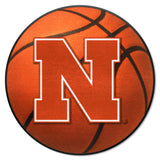 Nebraska Cornhuskers Basketball Rug - 27in. Diameter