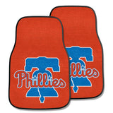 Philadelphia Phillies Front Carpet Car Mat Set - 2 Pieces