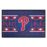 Philadelphia Phillies Holiday Sweater Starter Mat Accent Rug - 19in. x 30in.