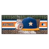 Houston Astros Baseball Runner Rug - 30in. x 72in.