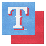 Texas Rangers Light Blue & Red Team Carpet Tiles - 45 Sq Ft.