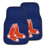 Boston Red Sox Front Carpet Car Mat Set - 2 Pieces