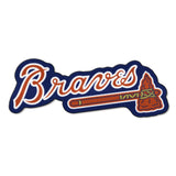 Atlanta Braves Mascot Rug  "Braves" Script Logo