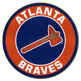 Atlanta Braves Roundel Rug - 27in. Diameter