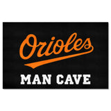 Baltimore Orioles Man Cave Ulti-Mat Rug - 5ft. x 8ft. "Orioles" Logo