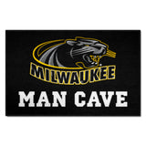 Wisconsin-Milwaukee Panthers Man Cave Starter Mat Accent Rug - 19in. x 30in.