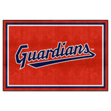 Cleveland Guardians 5ft. x 8 ft. Plush Area Rug
