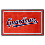 Cleveland Guardians 4ft. x 6ft. Plush Area Rug