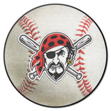 Pittsburgh Pirates Baseball Rug - 27in. Diameter
