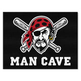 Pittsburgh Pirates Man Cave All-Star Rug - 34 in. x 42.5 in.