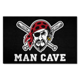 Pittsburgh Pirates Man Cave Starter Mat Accent Rug - 19in. x 30in.
