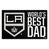 Los Angeles Kings Starter Mat Accent Rug - 19in. x 30in. World's Best Dad Starter Mat
