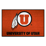 Utah Utes Starter Mat Accent Rug - 19in. x 30in.