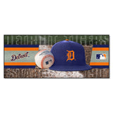 Detroit Tigers Baseball Runner Rug - 30in. x 72in.