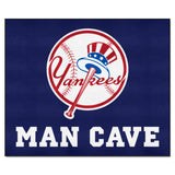 New York Yankees Man Cave Tailgater Rug - 5ft. x 6ft.