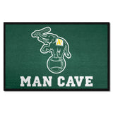 Oakland Athletics Man Cave Starter Mat Accent Rug - 19in. x 30in.