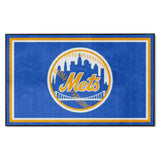 New York Mets 4ft. x 6ft. Plush Area Rug