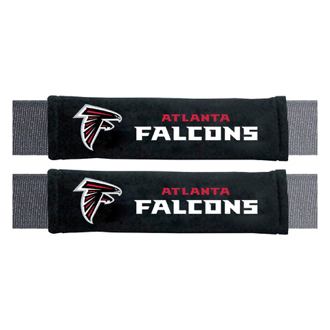 Atlanta Falcons Embroidered Seatbelt Pad - 2 Pieces