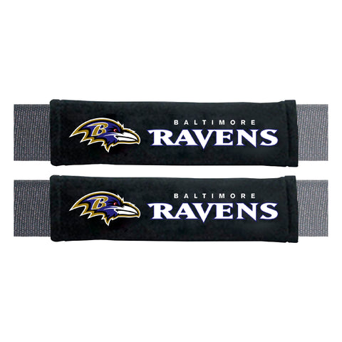 Baltimore Ravens Embroidered Seatbelt Pad - 2 Pieces
