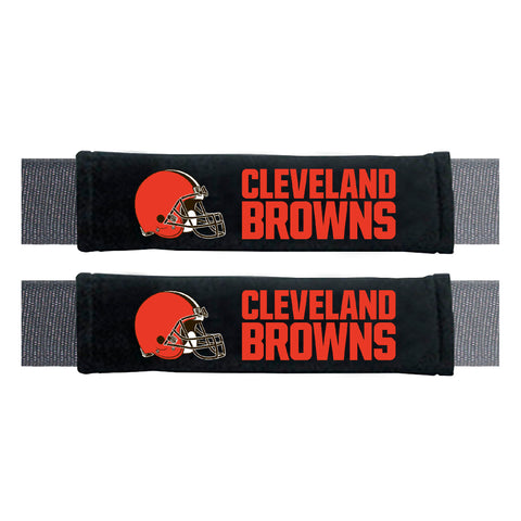 Cleveland Browns Embroidered Seatbelt Pad - 2 Pieces