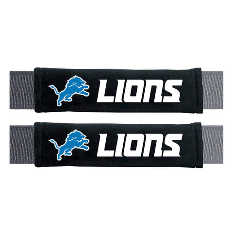 Detroit Lions Embroidered Seatbelt Pad - 2 Pieces