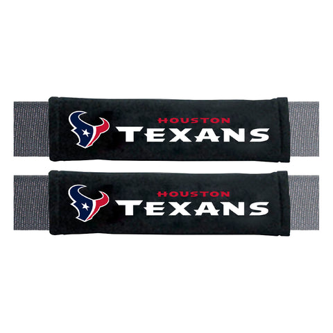 Houston Texans Embroidered Seatbelt Pad - 2 Pieces