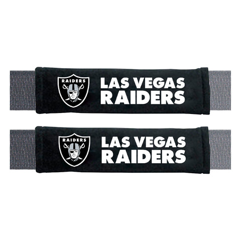 Las Vegas Raiders Embroidered Seatbelt Pad - 2 Pieces