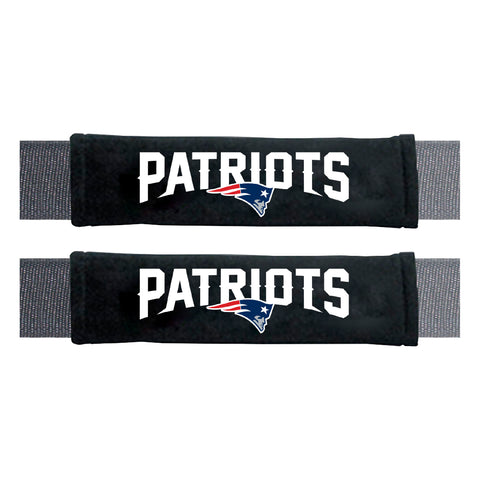 New England Patriots Embroidered Seatbelt Pad - 2 Pieces