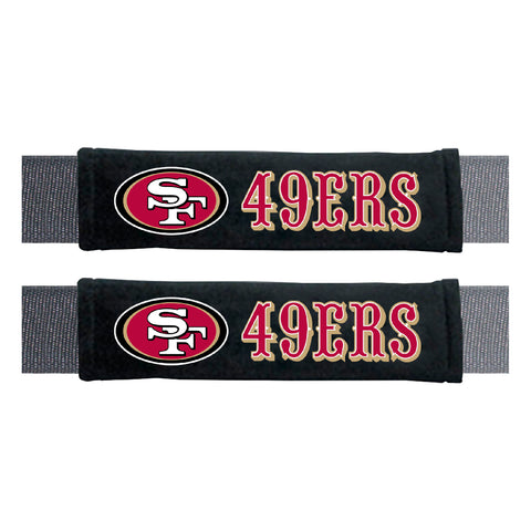 San Francisco 49ers Embroidered Seatbelt Pad - 2 Pieces