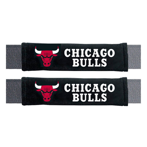Chicago Bulls Embroidered Seatbelt Pad - 2 Pieces